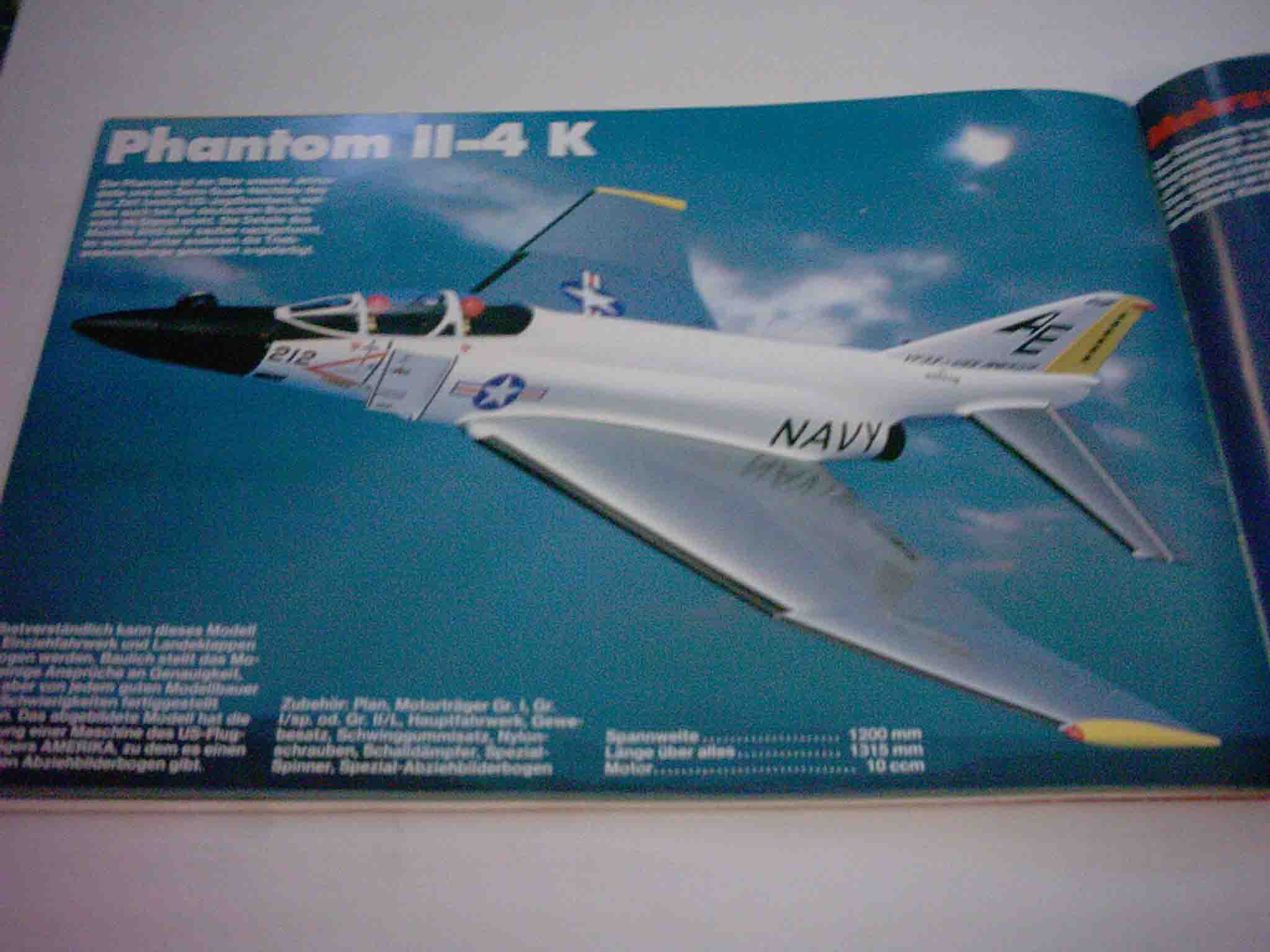 Phantom ll-4  120cm